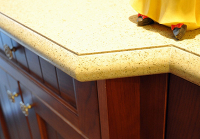 石英石板材的磨边、倒角